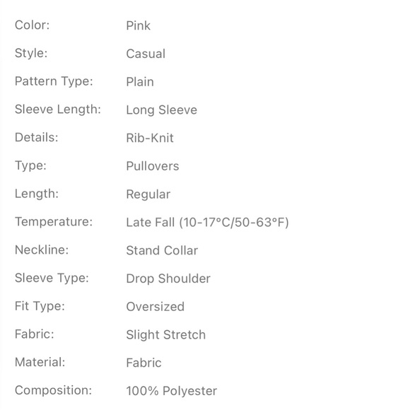 Pink ribbed knit sweater - Picture 8 of 8